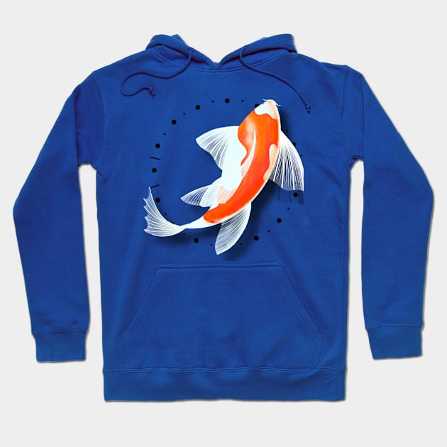 Koi fish 6 Hoodie by Miruna Mares